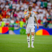 Toni Kroos
Stuttgart, 05.07.2024, Fussball, UEFA EURO 2024 in Deutschland, Viertelfinale, Spanien - Deutschland