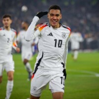 Torschuetze Jamal Musiala (Deutschland)
Freiburg, 16.11.2024, Fussball, UEFA Nations League, Gruppenphase, Deutschland - Bosnien-Herzegowina