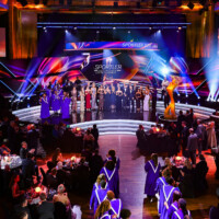 Gruppenfoto aller Preistraeger und Preistraegerinnen, Gospelchor
Baden-Baden, 15.12.2024, Sportler des Jahres 2024