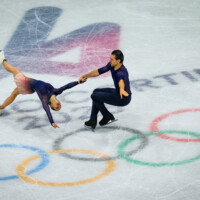 Minerva Fabienne Hase / Nikita Volodin (GER), Eiskunstlauf Paarlauf am 16.02.2026 bei den Olympischen Winterspielen Mailand (Milano/Cortina) in Mailand, Italien.